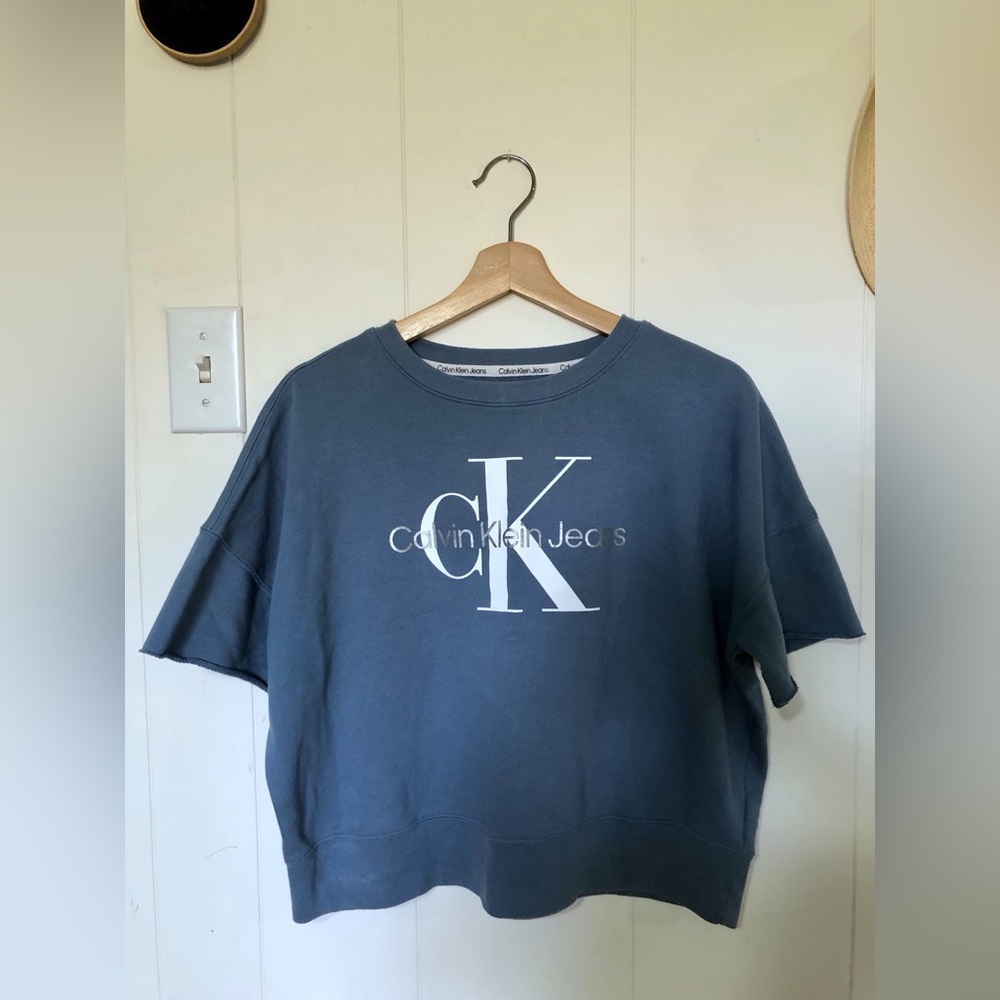 Calvin Klein Jeans Slate Blue Pullover